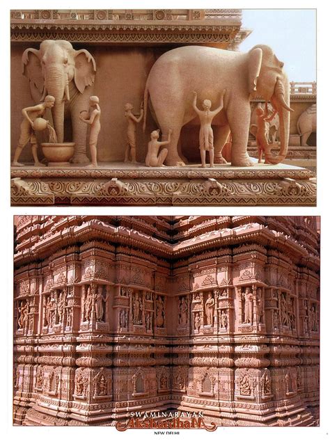 Akshardham Temple Delhi Carvings