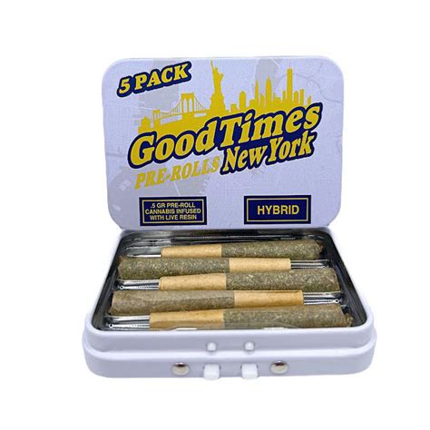 Good Time Sour Skittles Infused Pre Roll 5 Pack Hybrid 29 1 {2 5g