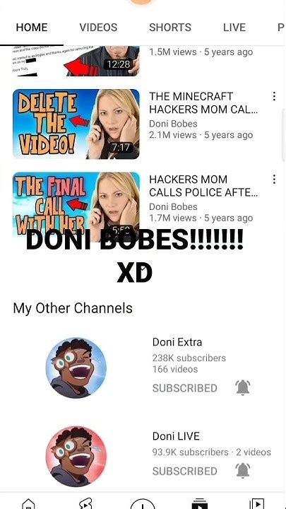 Doni Bobes Youtube