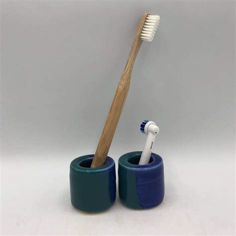 Ceramic Toothbrush Toothbrush Head Holder Handmade Pottery Etsy Uk Toothbrush Head