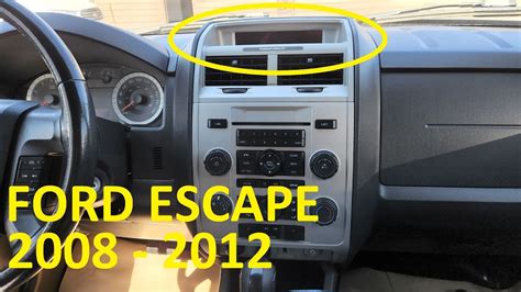 How To Reset Ford Escape Radio