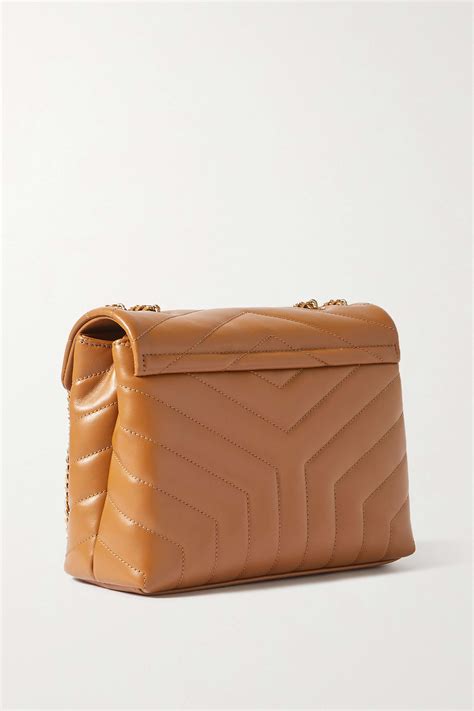 Loulou Medium Leather Shoulder Bag In Beige Saint Laurent Mytheresa