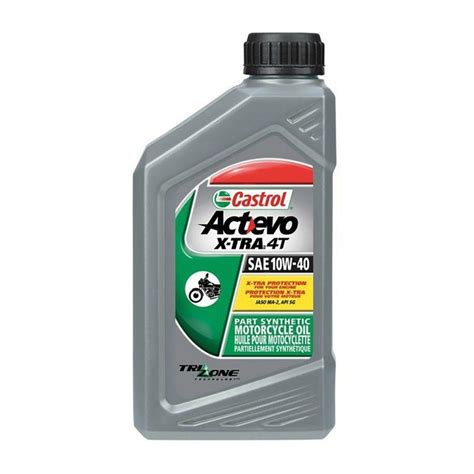 Aceite Para Moto Castrol Actevo X Tra T W Semi Sint Tico Litro