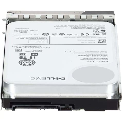 Dell EMC 161 BBTR 18TB 7 2K RPM SATA 6Gbps 512e 3 5in Hot Plug Hard Drive With Kit