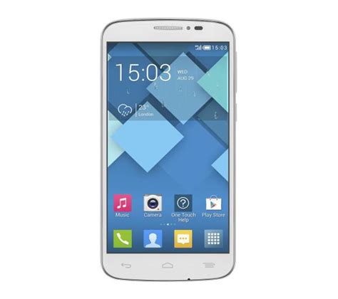 Smartfon Alcatel Onetouch Pop C Bia Y Opinie Cena Rtv Euro Agd