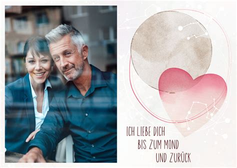 Ich liebe Dich bis zum Mond und zurück Liebeskarten Sprüche