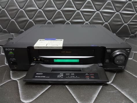 【新品】ソニー、sony、vhs、hi Fi、ビデオデッキ、slv Fx55、デッドストック、未使用品、電器店、1994年製、通電確認のみの