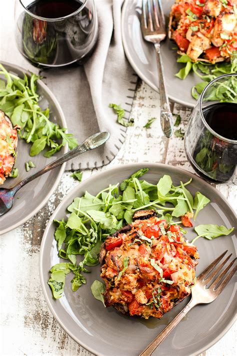 Stuffed Portobello Mushrooms Lisas Dinnertime Dish