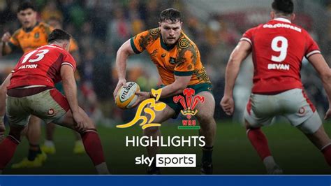 Wallabies hold on to take series win | Australia vs Wales highlights ...