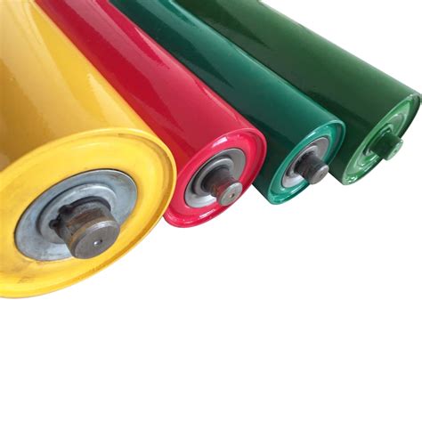 Jis Ss Belt Conveyor Carry Rollers For Waste Recycling China