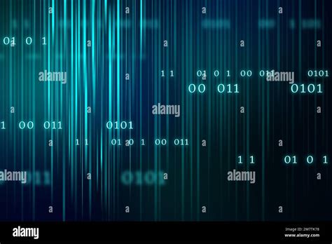 Texto de números binarios Imágenes vectoriales de stock Alamy