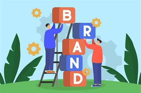 Premium Vector Brand Building