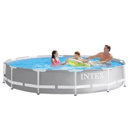 INTEX Prism Frame Pool Zwembad Ø 305 cm ronde frame zwembaden rond