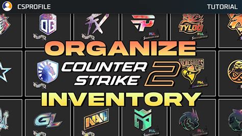 How To Organize Your Counter Strike Inventory CSProfile