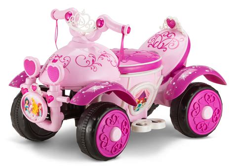 KidTrax Pink Princess Toddler Quad