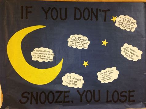 Sleep Habits Simple Easy Bulletin Board Ra Reslife Ra Bulletin