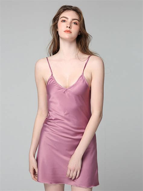 22 Momme Classic Short Silk Nightgown And Robe Set FS055 249 00