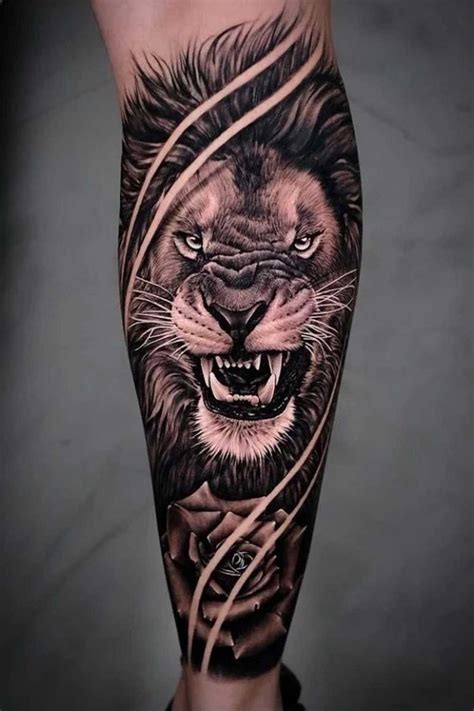 Tatuagem De Le O Inspira Es Que Representam O Rei Da Selva