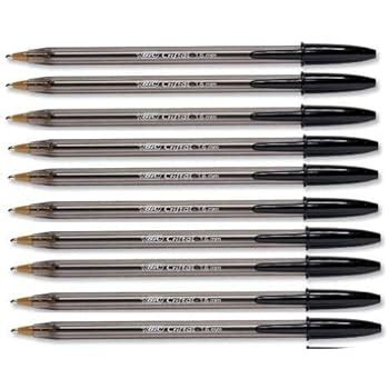 Black Biro Pens Pack of 100: Amazon.co.uk: Office Products