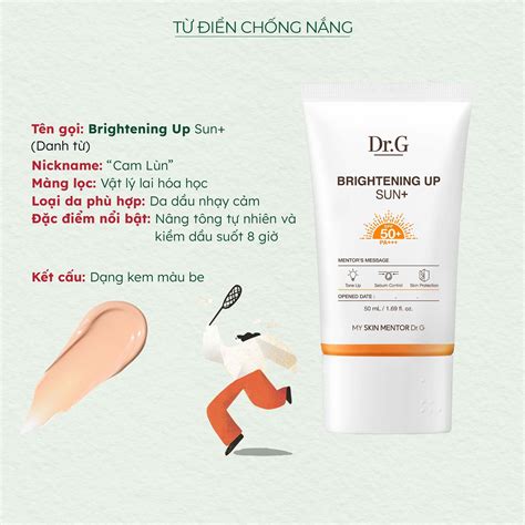 Kem Ch Ng N Ng D Ng S Ng N Ng Tone Da Dr G Brightening Up Sun Spf