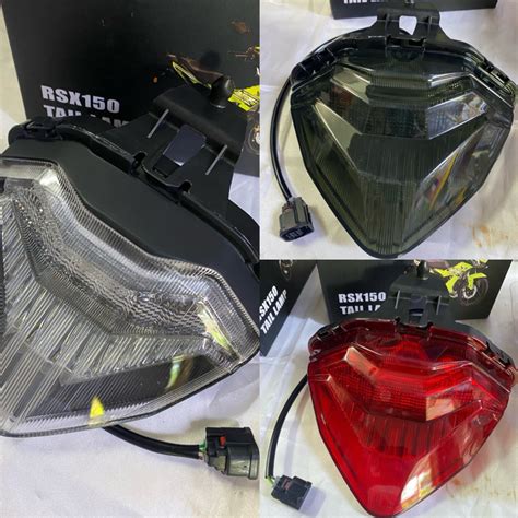 Rsx150 Tail Lamp Tail Light Lampu Belakang Led Viss Shopee Malaysia