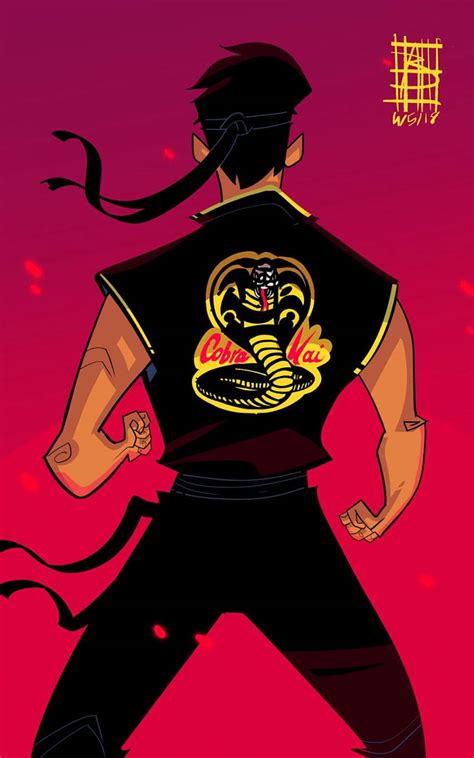 Download Join The Dojo With The New Cobra Kai Phone Wallpaper