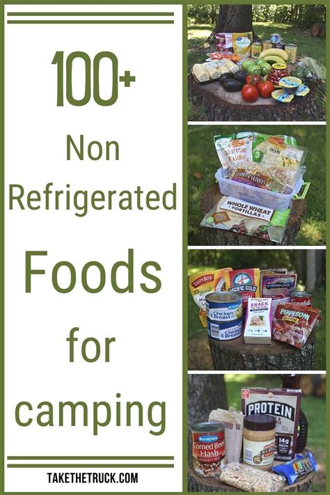 Over 100 Camping Food Ideas That Need No Refrigeration | Take The Truck