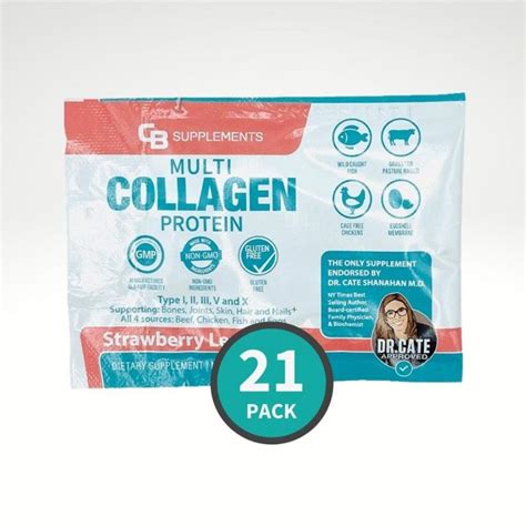 Multi Collagen Single Travel Packets And Bundles Dr Cate Md Approved