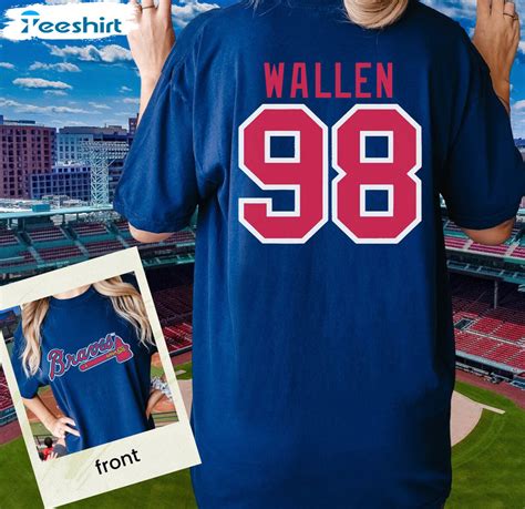 Morgan Wallen 98 Braves Shirt - 9Teeshirt