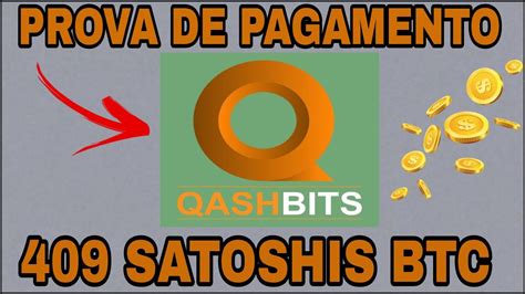 PROVA DE PAGAMENTO 409 SATOSHIS DE BTC YouTube