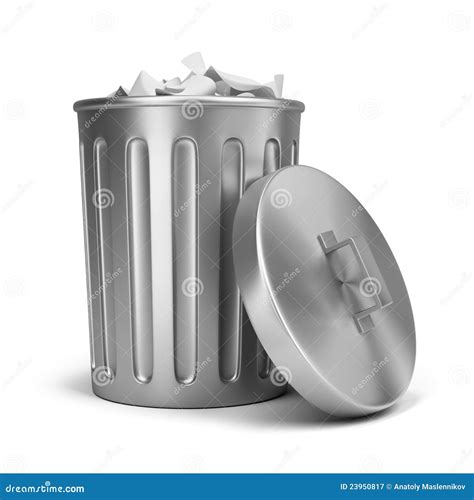 Trash Can Stock Illustration Illustration Of Dump Sewage 23950817