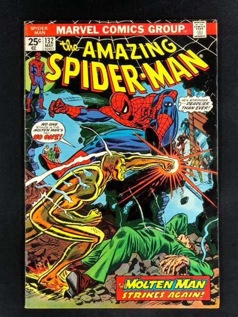 The Amazing Spider Man Vg Fn Molten Man Strikes Again