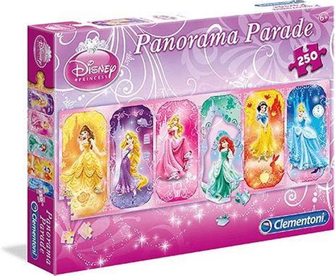 Clementoni Panorama Parade Disney Prinsessen Puzzel 250 Stukjes Bol