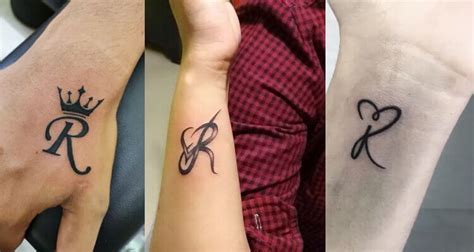 30 Amazing R Letter Tattoo Ideas And Designs Worldwide Tattoo