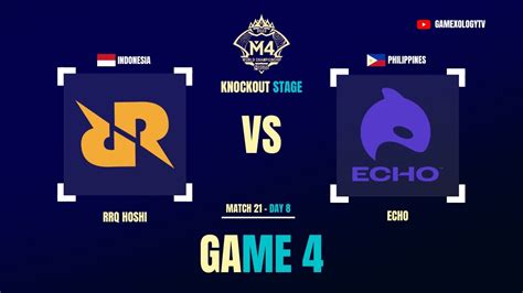 RRQ Hoshi Vs Echo M4 World Championship Game 4 RRQ Vs ECHO Final