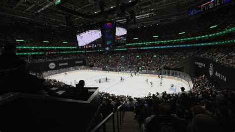 Delta Center Erupts As Utah Hockey Club Players Take Ice