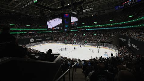 Delta Center Erupts As Utah Hockey Club Players Take Ice