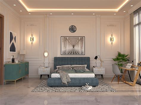 Neo Classic Bedroom On Behance