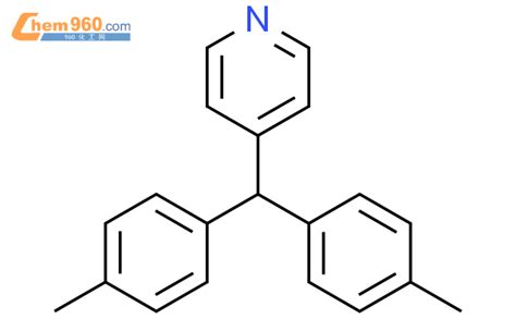 111627 44 2 Pyridine 4 bis 4 methylphenyl methyl 化学式结构式分子式mol