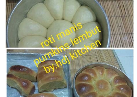 Resep Roti Manis Labu Kuning Empuk Berkilau Oleh Huda Alkaff Cookpad