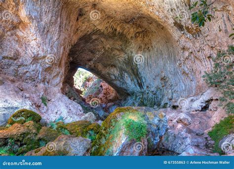 AZ Tonto Natural Bridge State Park Stock Image Image Of Tonto