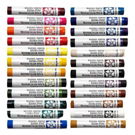 Daniel Smith Watercolor Stick 24 Color Set Jerrys Artarama