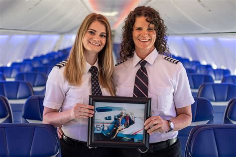 Meet Southwest Airlines First Mother Daughter Pilot Duo