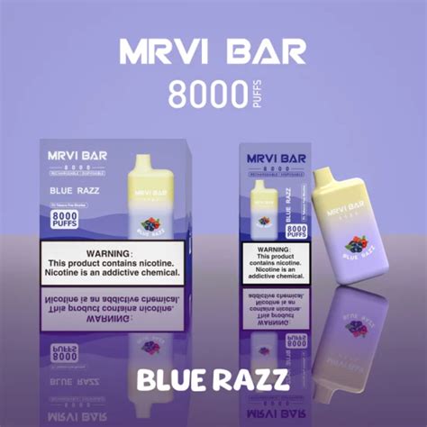 2023 New E Cigarettes Disposable Vape Pen Rechargeable Mrvi Bar 8000