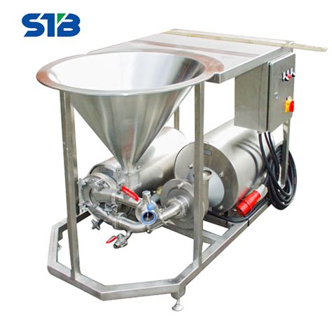 Inline Homogenizer Mixer Solid Liquid Suction Type High Shear China