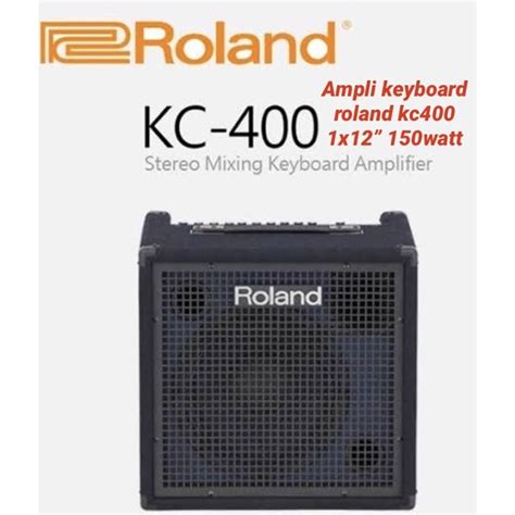 Jual Speaker Aktif Ampli Amplifier Keyboard Roland Kc400 Shopee Indonesia