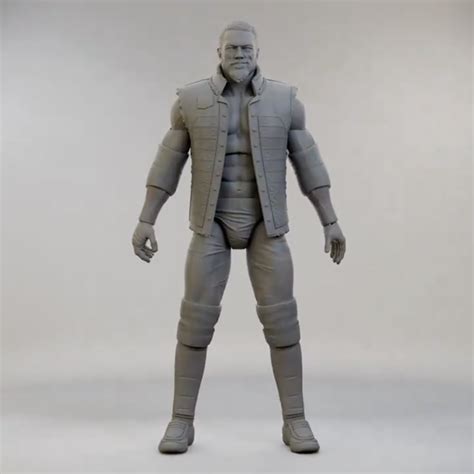 Edge Adam Copeland Aew Grayscale Render Revealed Wrestling Figure News