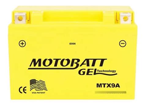 Batería Motobatt Gel Pulsar200ns Ktm Duke Dominar Ytx9 bs Mercado Libre