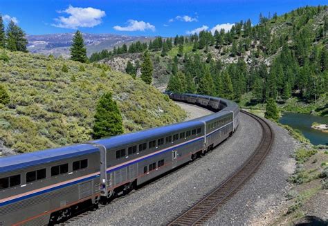 Take A Train Ride Across The US For Beautiful Winter Views