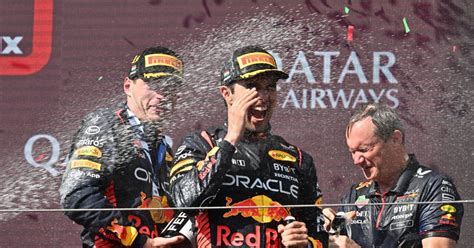 Verstappen baña a Checo en confianza con Red Bull Somos primero y